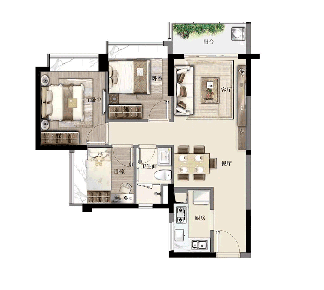 220万买双地铁“黄金点”！刚需买家，也能乘坐18号线“东风”