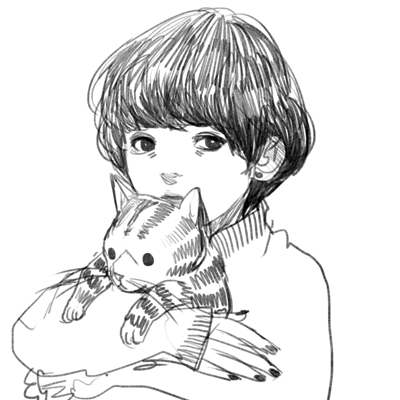 铅笔线条勾勒的世界