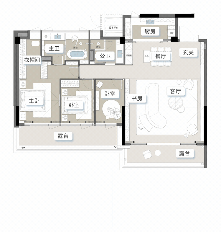 海珠琶洲南TOD【樾公馆】加推140-240㎡公寓！