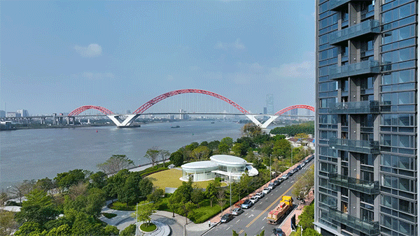 广州江景房海珠【越秀天悦江湾】总价千万，四房全南望江！