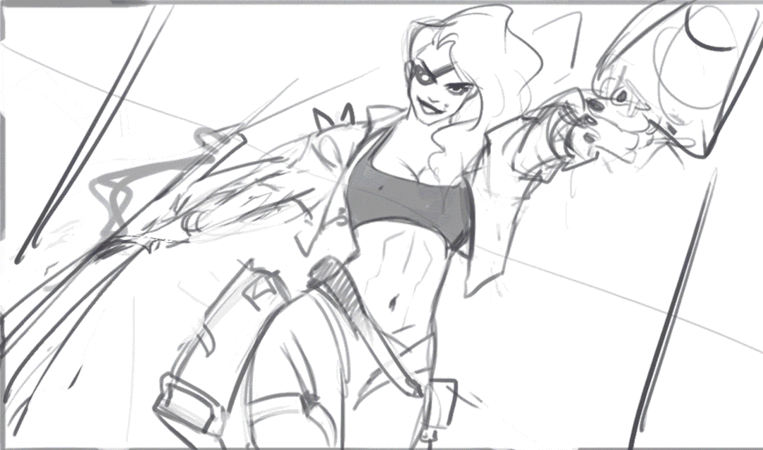 坐拥a站7万粉的拳头美女画师,带你领略英雄联盟爆款皮肤创作绝学!