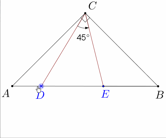 等腰直角三角形模型 含45度 或等直 处理策略 几何数学 二十次幂
