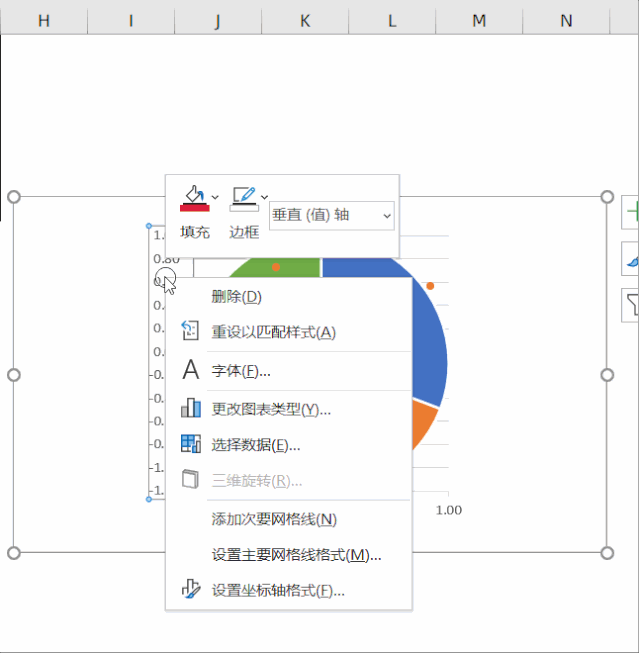 04设置散点格式这里主要设置标记的格式,具体操作参见动图演示:05绘制