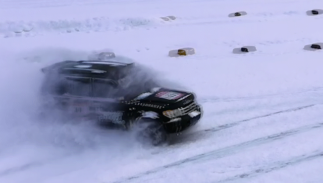 大庆赛车小镇杯铁人冰雪挑战赛 完美收官