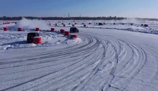 大庆赛车小镇杯铁人冰雪挑战赛 完美收官
