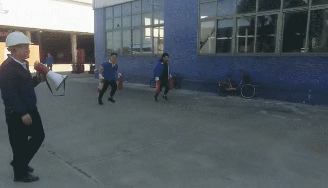 以練為戰(zhàn)，防患未“燃”！中亞開展“119”消防安全日主題演練(圖8)