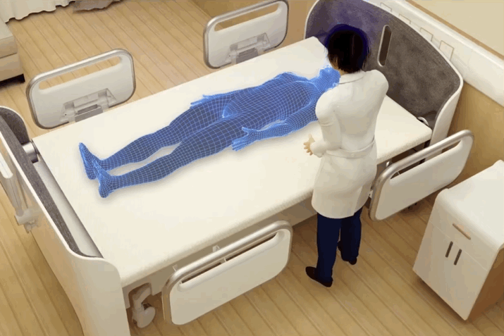 护理床手柄怎么收这张智能护理床真神奇！解决卧床老人洗澡、翻身、起背抬腿等问题_https://www.jmylbn.com_新闻资讯_第17张