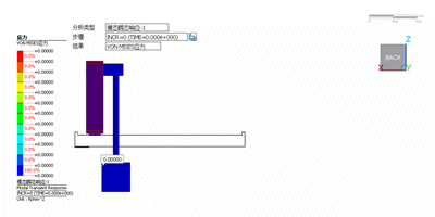 无网格划分新技术midas MeshFree - 瞬态响应分析案例的图18