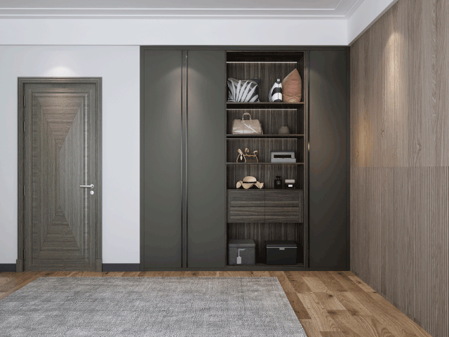 索菲亚家具,衣柜要不要做到顶?35套超高门柜案例美爆朋友圈!