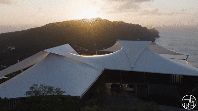 「膜结构」过时了？看看这栋别墅，居然是全预制