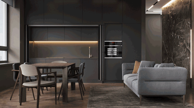 这 5 种隐形隔断，让客厅、餐厅大不一样