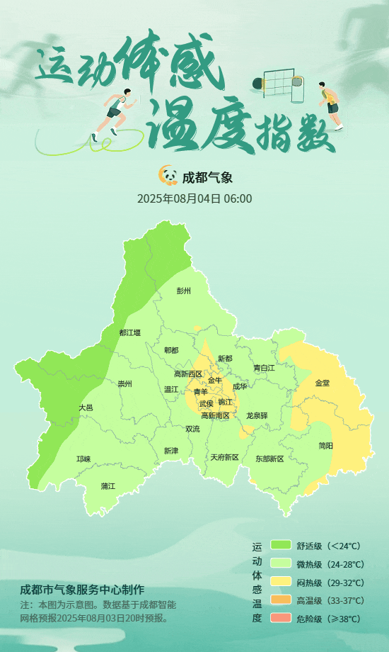 成都雷雨暴雨在路上！8月四川还有3波高温热浪+3次降水过程插图