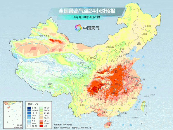 成都雷雨暴雨在路上！8月四川还有3波高温热浪+3次降水过程插图3
