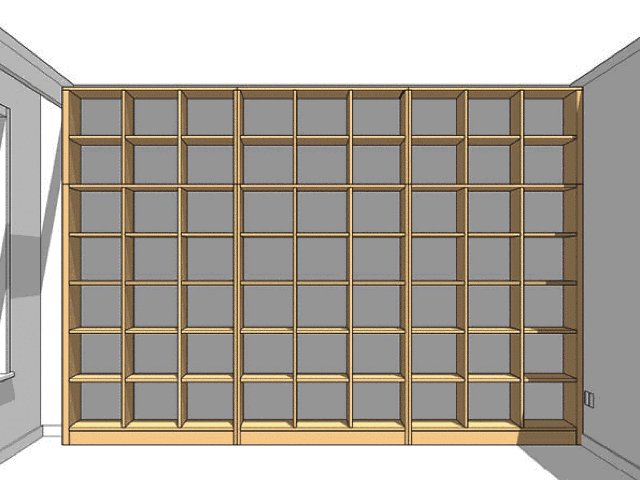 这里有你要的，定制书柜尺寸大详解！