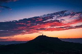 菩提山上山，花甲两轮半