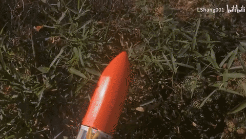 00后大学生自制火箭，百万网友围观，弹幕全程高能！-第11张图片-大千世界