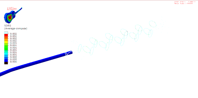 【隐式显式切换】Abaqus双曲线辊矫直机的图10