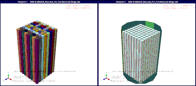【隐式显式切换】Abaqus双曲线辊矫直机的图6