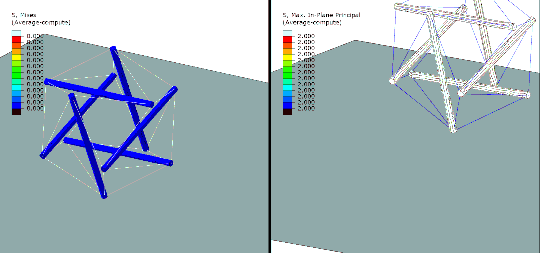 【子程序】Abaqus显式分析梁单元超弹性VUMAT的图3