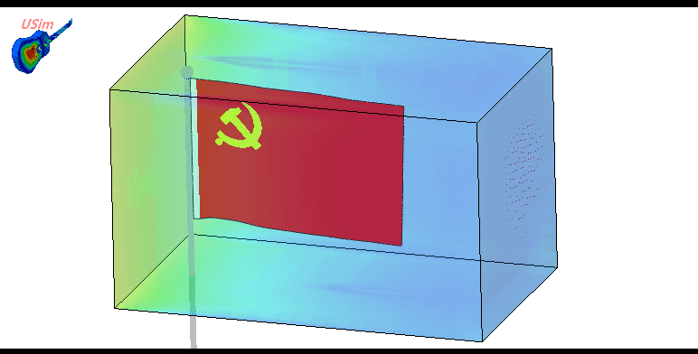 党旗迎风飘扬-庆祝中国共产党成立100周年的图2