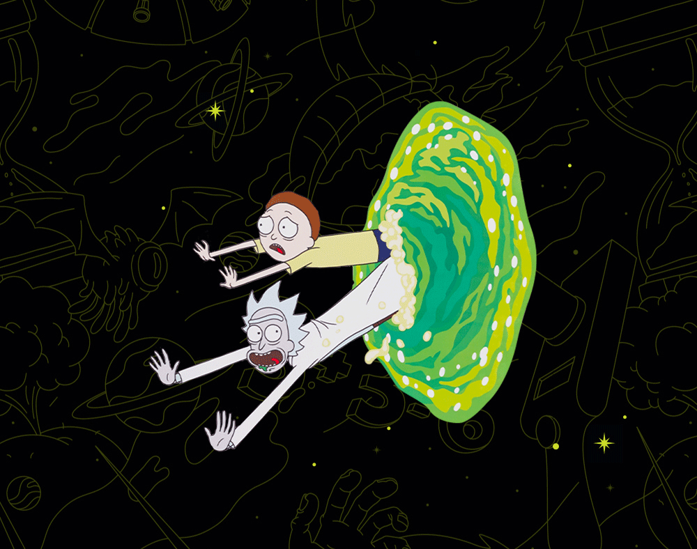 asics亚瑟士,asics x rick and morty | 时空传送门已开启 - asics