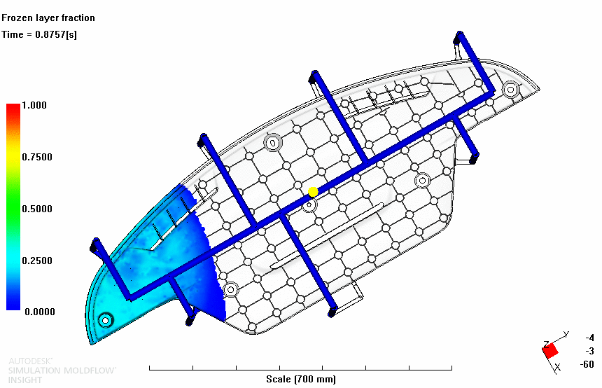 分享——汽车发动机盖板完整模流分析的图23