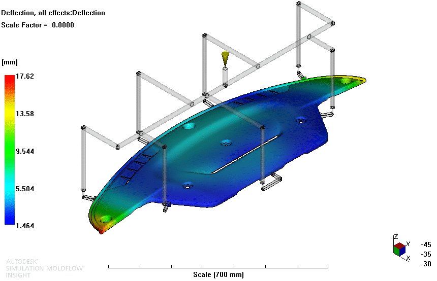 分享——汽车发动机盖板完整模流分析的图28