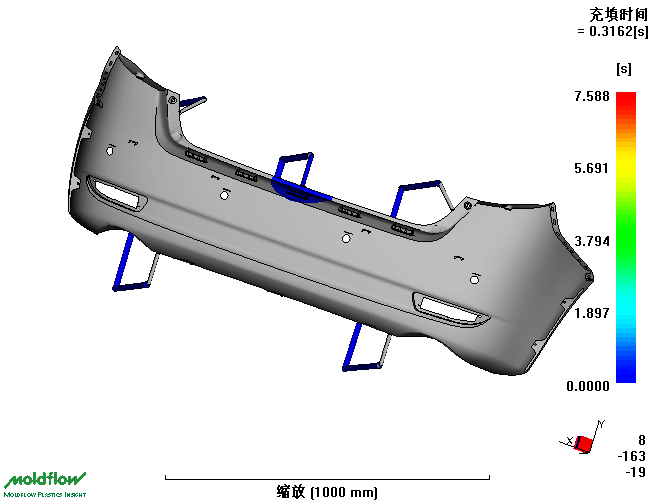 大开眼界——汽车后保模流分析报告的图5