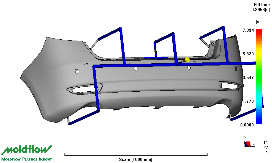 大开眼界——汽车后保模流分析报告的图1