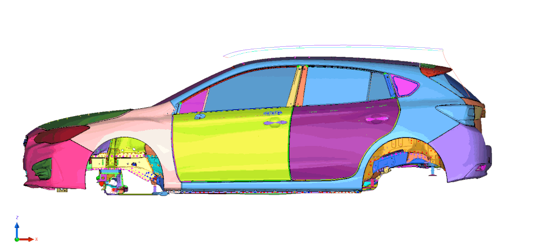 MeshWorks—强大的整车快速变形方法的图10