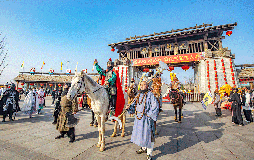 泰安平湖景区新春大庙会等你来相会