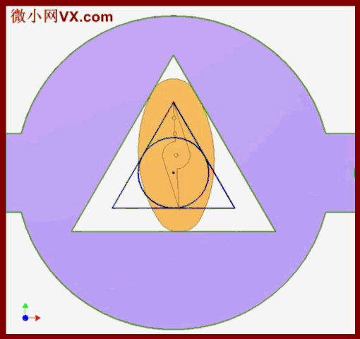 【机械原理】30个经典机械结构动图，展现异形件机械加工原理的图27