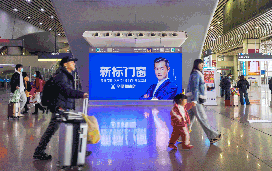 高流量、强曝光！新标门窗广告霸屏中国建博会（广州）