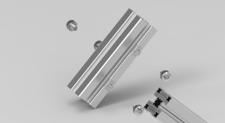 铝型材常用连接方式，动画演示的更直观的图19