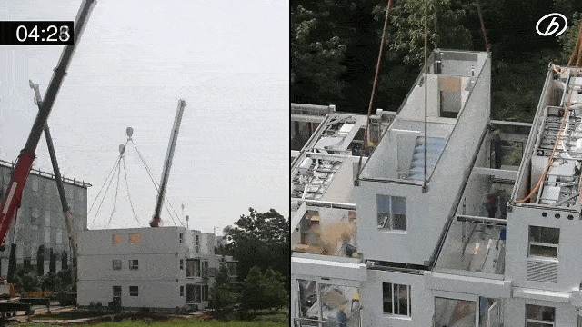 【5/22更新】29小时建成11层不锈钢大楼，除了特殊焊接技术外，生产线曝光的图1