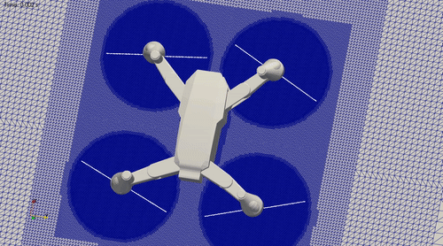 CFD专栏丨四旋翼无人机空气动力学仿真的图14