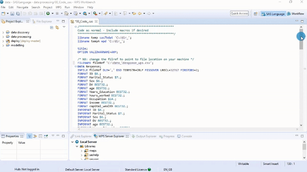 数据分析丨WPS Analytics 对 SAS 语言的支持_Workbench_HPC_航空_航天_汽车_电子_python_消费电子_人工 ...