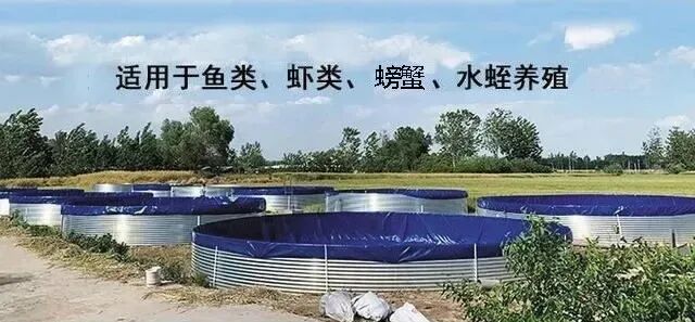 省錢省力又環(huán)保的新型波紋鋼養(yǎng)殖池