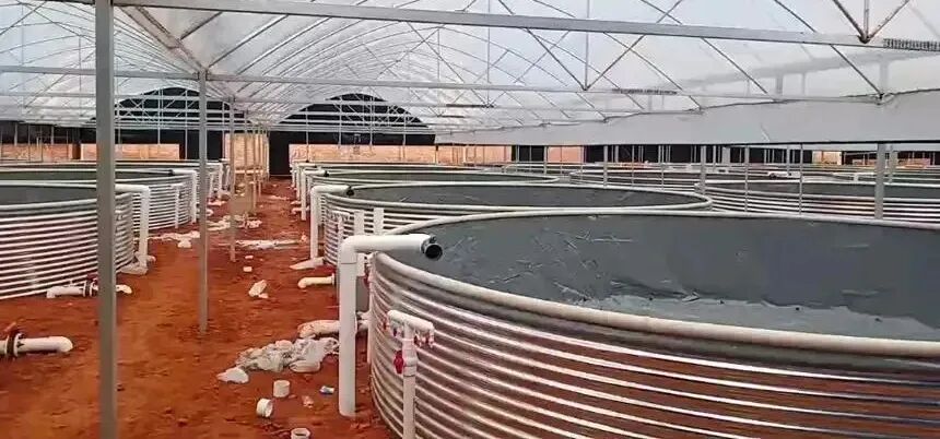 省錢省力又環保的新型波紋鋼養殖池的圖5