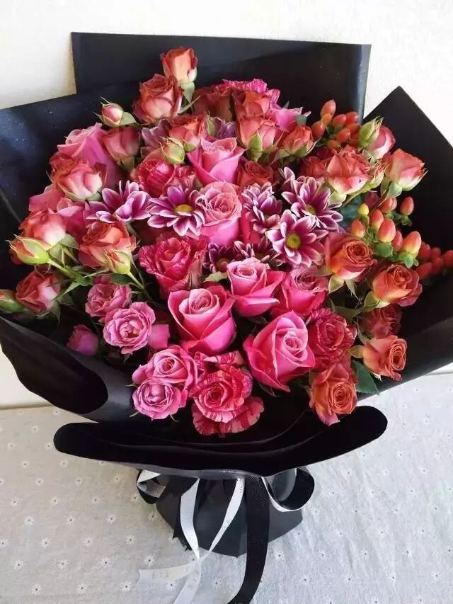 只需7步教你完成一捧花束