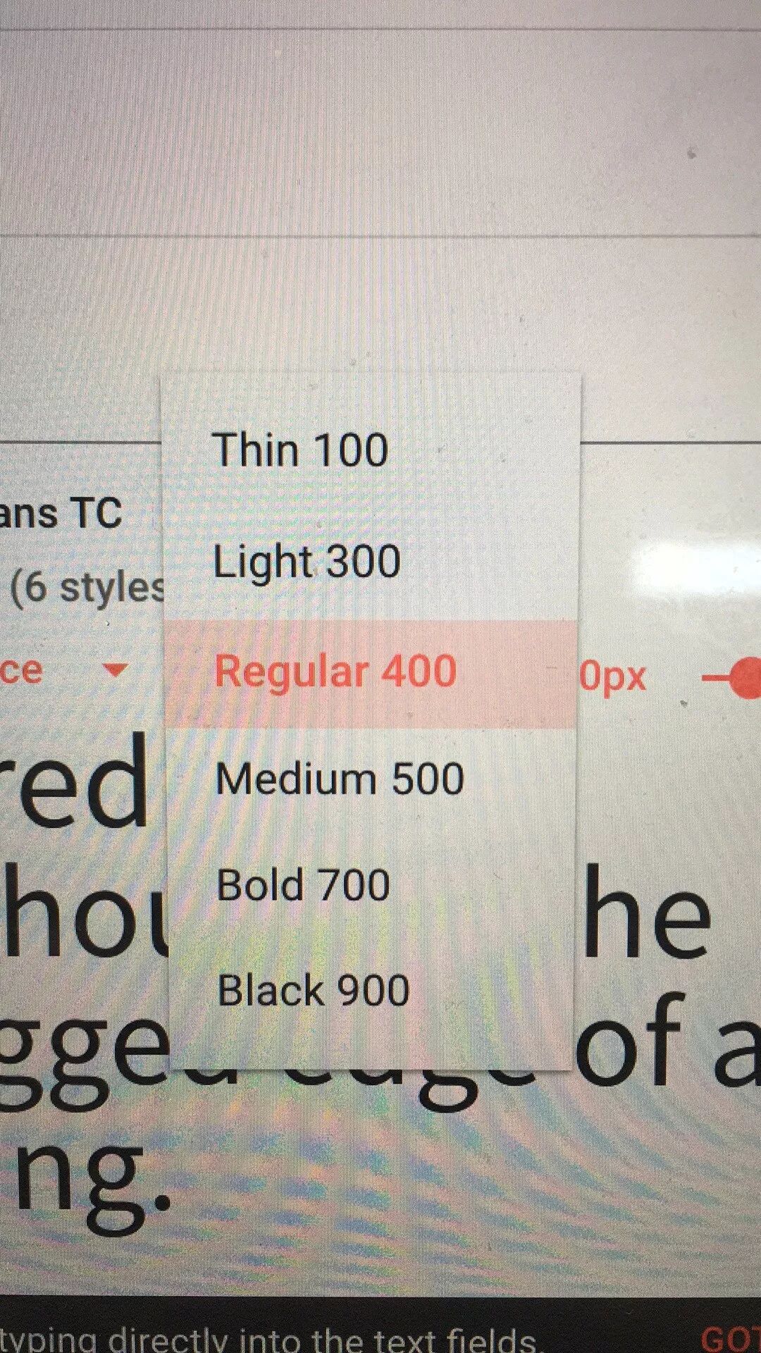 苹方字体pingfang-sc-bold比medium要小?