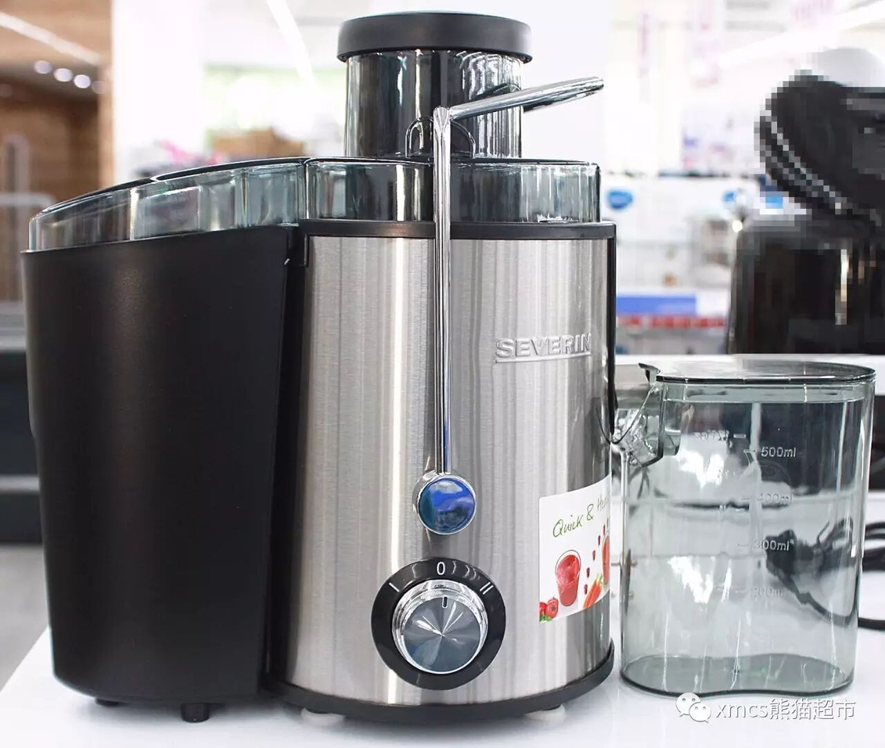 德国severin榨汁机.平日在家里就可以制作新鲜美味的果汁,大小同乐!