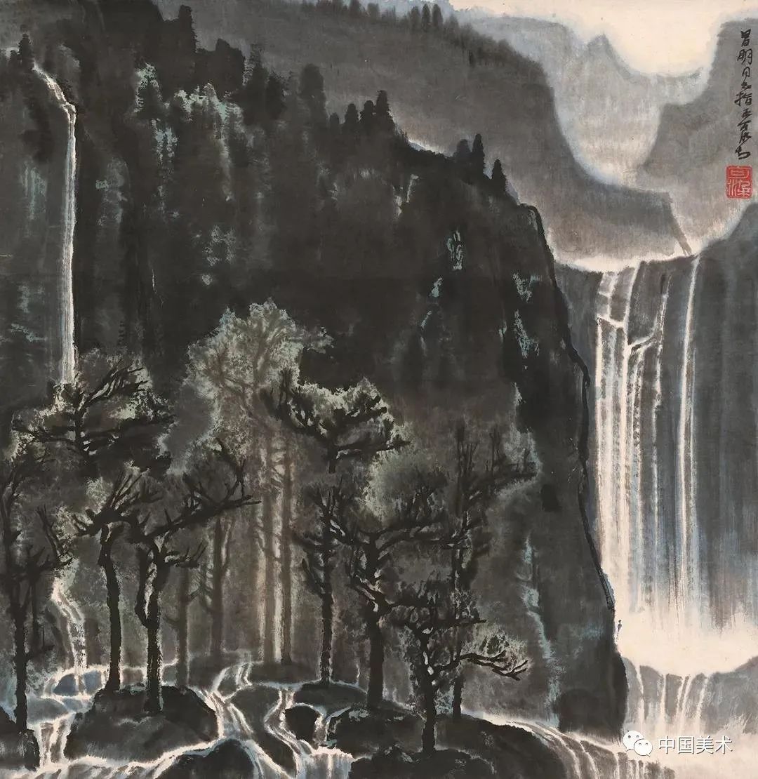 积墨作画 画道中的一个难关 文学城博客