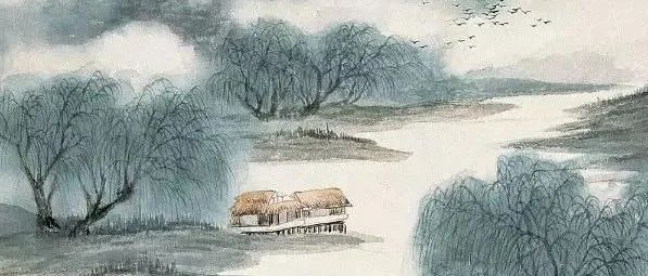 最美春色：国画里的烟柳！
