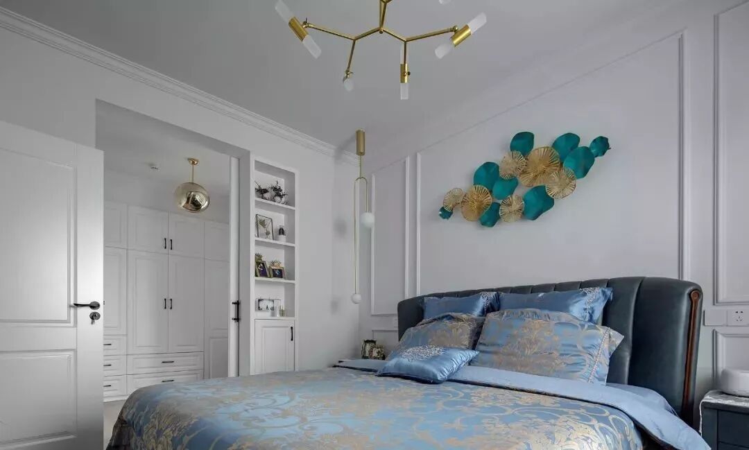 121㎡现代欧式混搭风，时尚轻奢，还有地中海风情，太浪漫了！