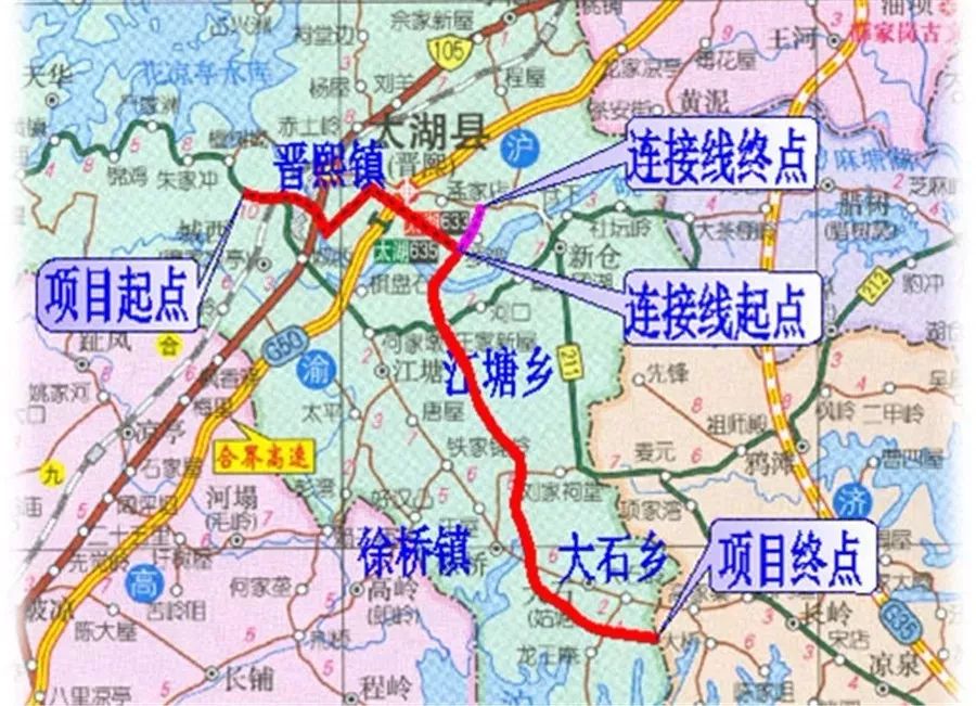 太湖望江快速通道地图图片