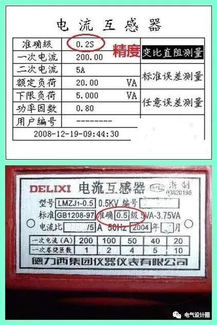 电流互感器参数：0.5级、1.0级以及10P20、5P20是什么意思呢？的图8