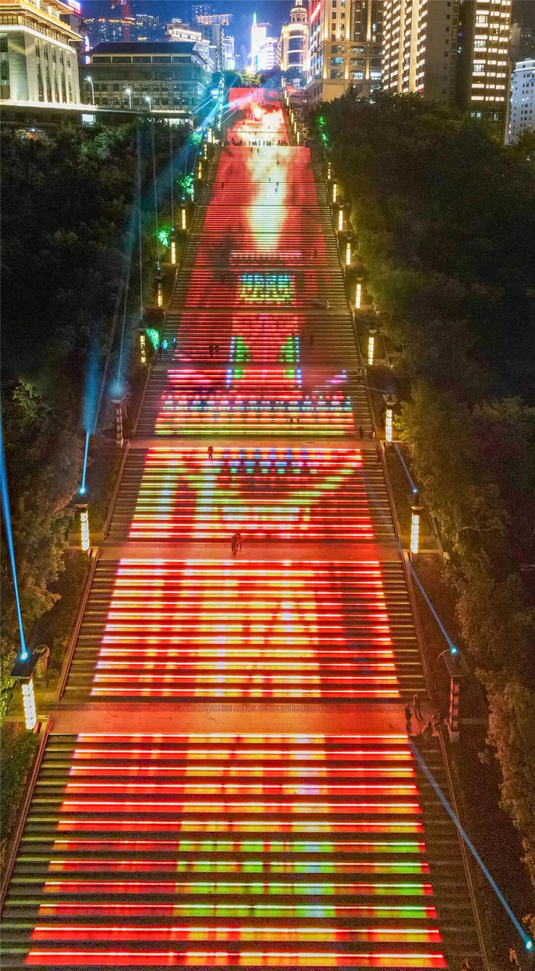 巫山"星光大道"刷屏了 - 重庆日报网