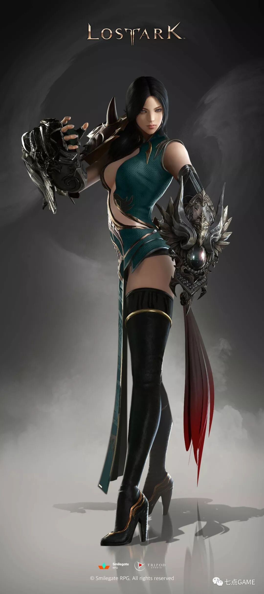 制作精良全新砍杀mmorpglostark失落的方舟原画欣赏