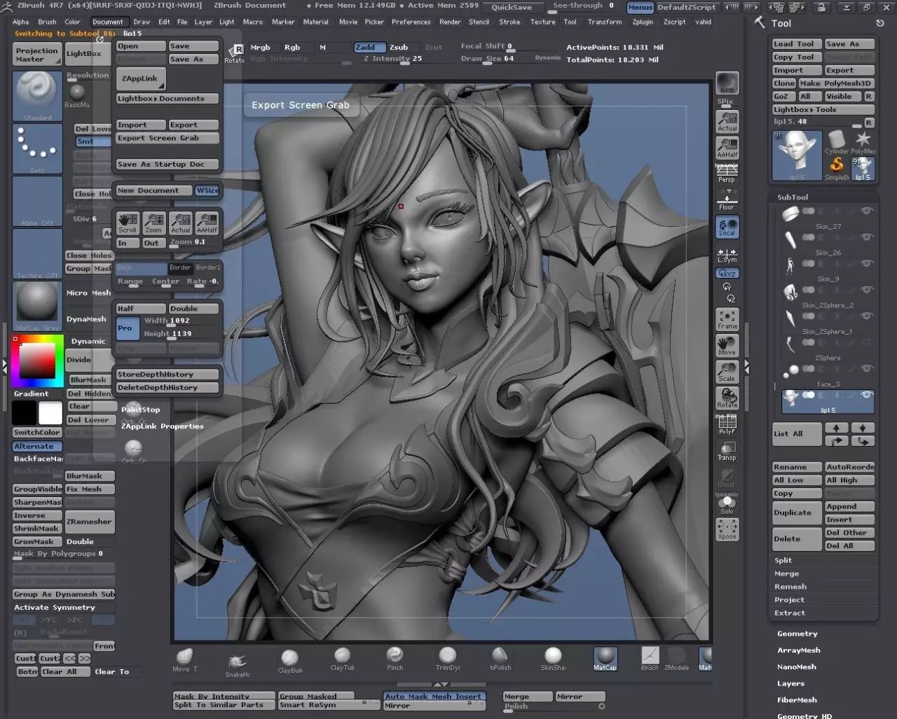 3d建模师vahid ahmadi还原韩国女神作品欣赏